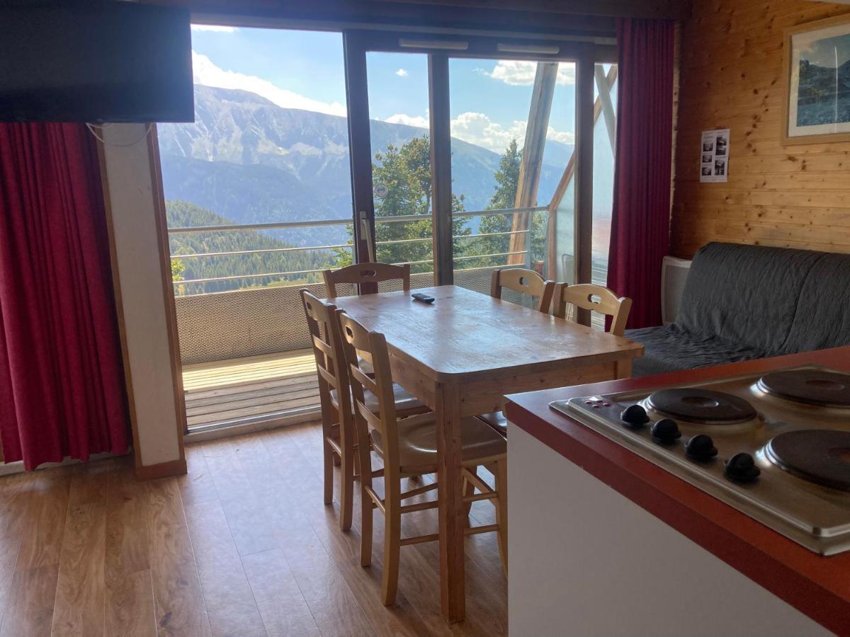 Logement Avec Terrasse, Superbe Vue Et Parking Chamrousse Exterior foto